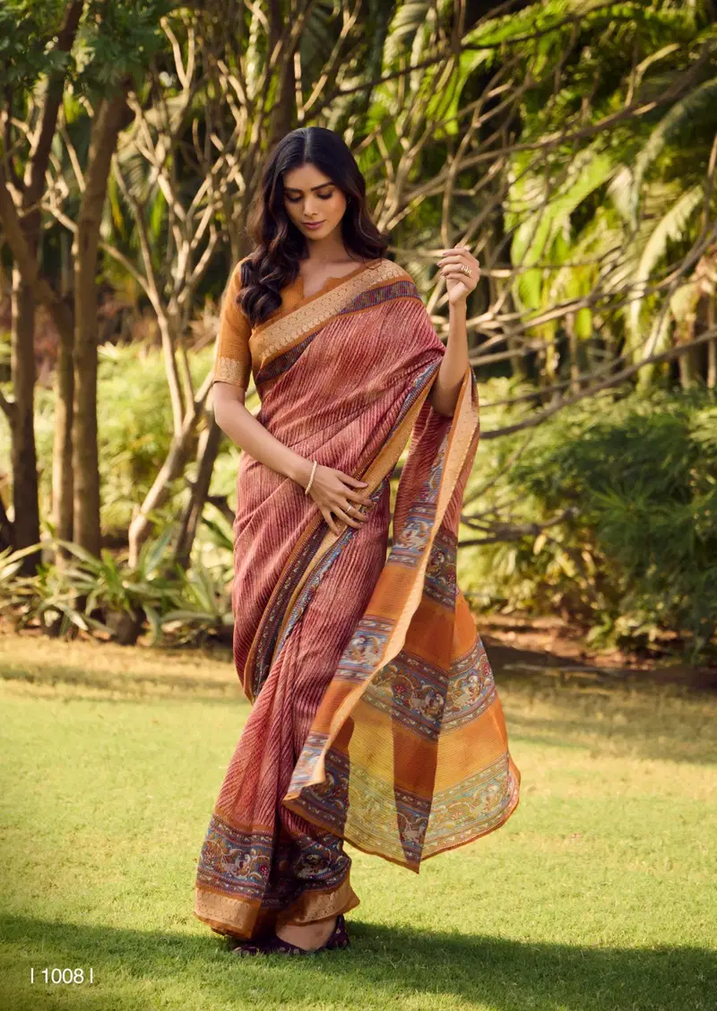 Sugandha By Sr Cotton Fancy Designer Saree Suppliers In Mumbai